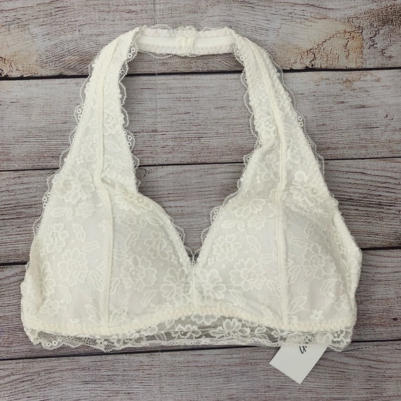 GILLY HICKS White Bralette Size Small - Picture 1 of 5